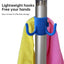 Portable Beach Umbrella Hook: 4-prong, universal for hats, bags, clothes; fits camping/beach umbrellas. - Korvel