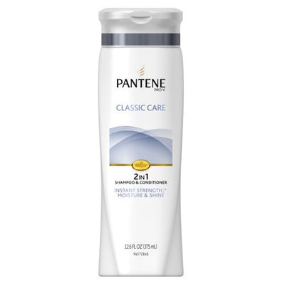 Pantene Classic Clean 2-in-1 Shampoo & Conditioner, 12.6 Fl Oz