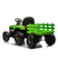 Children's electric tractor toy, powered by 24V battery, 200w * 2 motor 1.86-4.97MPH/remote control three speed adjustable - Korvel
