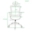 GREY Ergonomic Mesh Office Chair High Back - Adjustable Headrest with Flip-Up Arms - Korvel