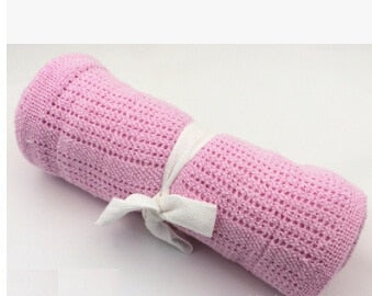 Baby Blanket Cotton Super Soft Kids Month Blankets Newborn Swaddle Infant Wrap Bath Towel Girl Boy Stroller Cover Inbakeren - Korvel