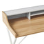Elegant White Computer Desk for Modern Offices