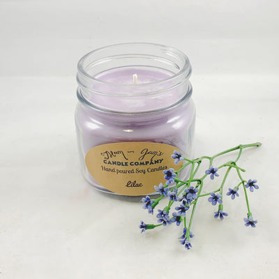 Lilac Soy Candle – Soft & Floral Scent | Mam Jam’s - Korvel