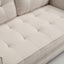 Canapé-lit futon convertible 3 plis - Gris foncé, Gris clair et Beige
