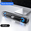 USB Wired Powerful Computer Speaker Bar Stereo Subwoofer Bass speaker Surround Sound Box for PC Laptop phone Tablet MP3 MP4 - Korvel