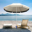 Plastic Adjustable Umbrella Base, Sun, Beach, Terrace, Sand, Ground Fixing Tools (Anchor Bracket, Spiral Tool, Tip Part), 1 Pc - Korvel