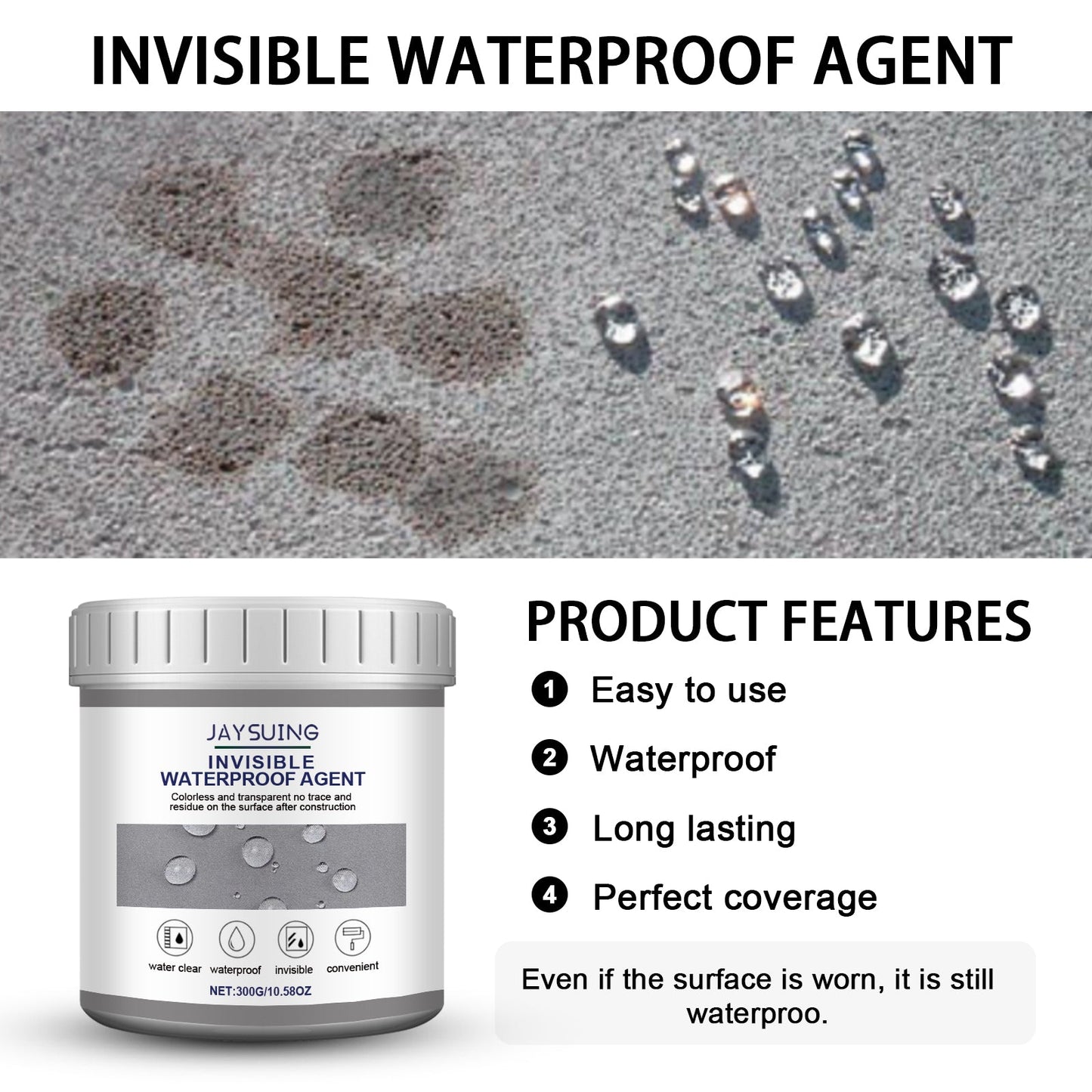 Sellador Adhesivo Impermeable Premium para Baños y Ventanas