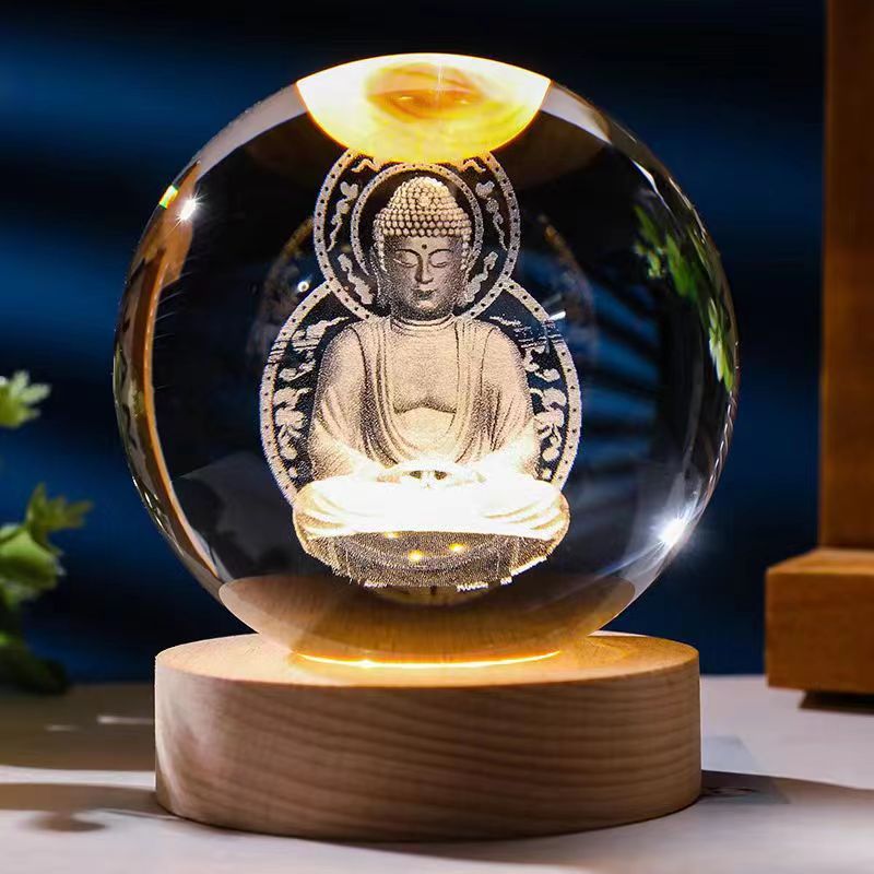 Starry Sky 3D Micro Landscape Crystal Ball Ornament