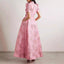 Elegant French Style Dress Vintage Charm Fashion Fitted Long Dress - Korvel