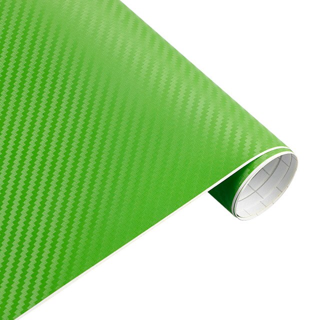 30cmx127cm 3D Carbon Fiber Vinyl Car Wrap Sheet Roll Film Car stickers and Decals Motorcycle Car Styling Accessories Automobiles - Korvel
