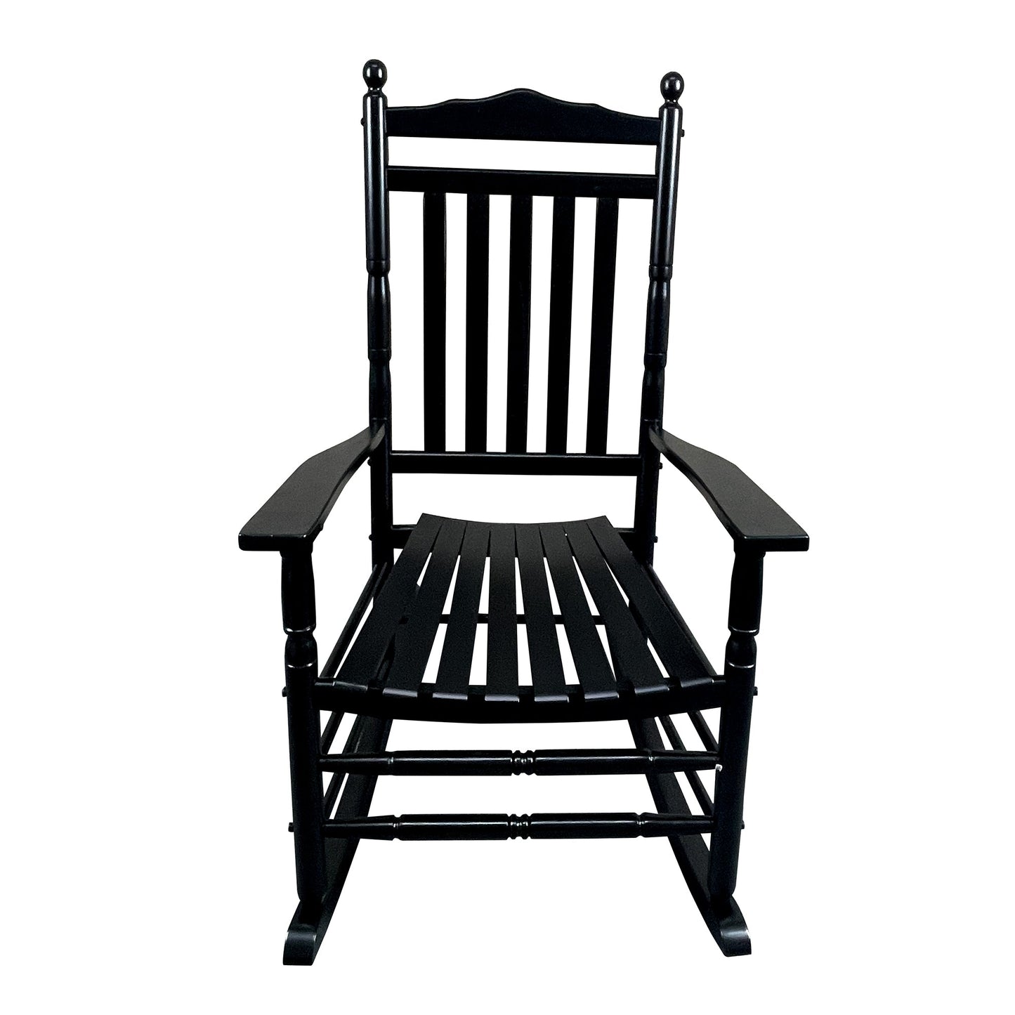 Chaise Berçante Noire Premium pour Adultes pour Espaces Extérieurs