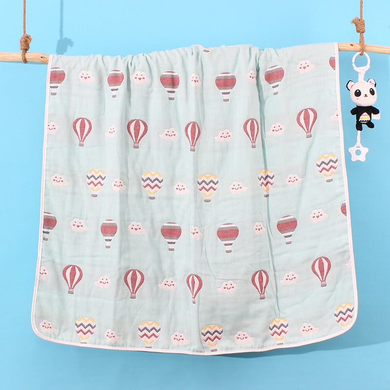 Manta de Recepción de Gasa de Seis Capas Premium para Bebés