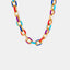 Niche Dripping Oil Titanium Steel Necklace for Women
