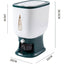 10Kg Rice Dispenser Storage Container with Measuring Cylinder