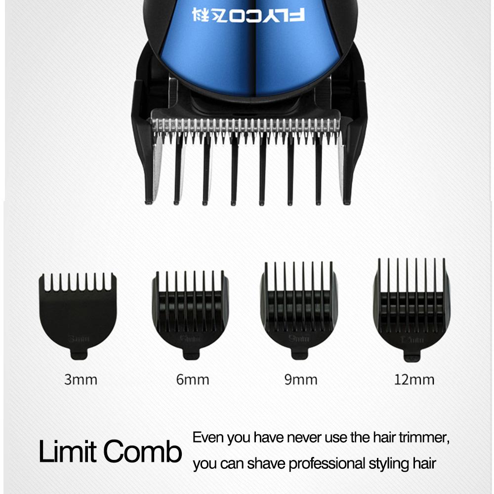 FLYCO Rechargeable Electric Hair Clipper Hair Trimmers Professional Cutting Haircut Tools  FC5806 - Korvel