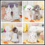 Puppy costume Teddy Schnauzer peach heart gauze skirt - Korvel