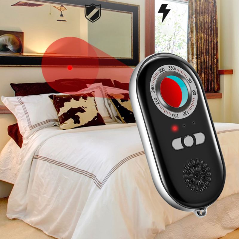 Multifunctional Infrared Detector Anti-Spy Hidden Camera Detector Infrared Anti-lost Anti-theft Alarm System Sensing Device - Korvel