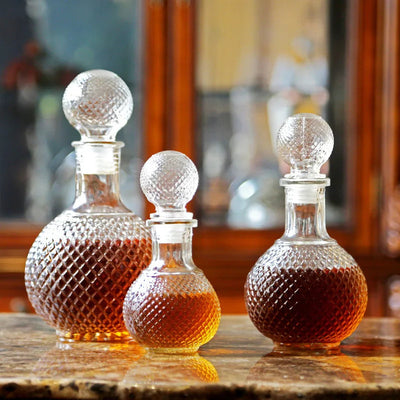 Carafe à vin rouge en cristal de verre élégant - 250ml, 500ml, 1000ml
