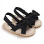 Baby Shoes Summer New 0-1 Year Old Rubber Sole Bow Sandals Toddler Shoes Baby Shoes - Korvel