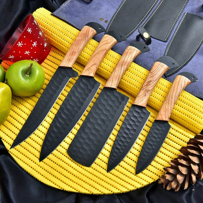 Artisan Crafted D2 Steel Kitchen Knife Collection - Korvel