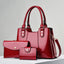 Elegant Three-Piece Mother-and-Child Crossbody Bag Set