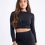 JupiterGear Long-Sleeve Crop Top for Women