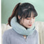 Coussin de Voyage Massant en Forme de U pour le Soutien du Cou