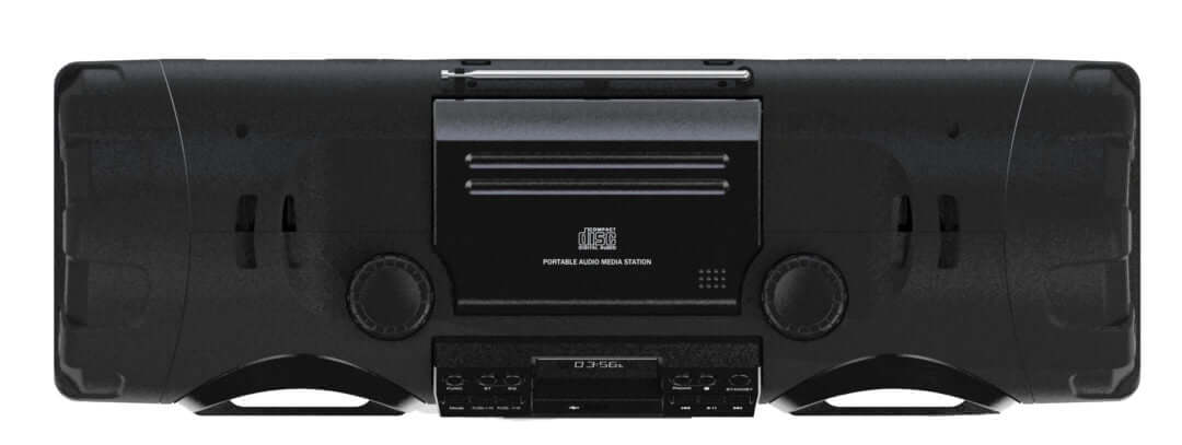 Naxa MP3/CD Boombox Bass Reflex avec Bluetooth