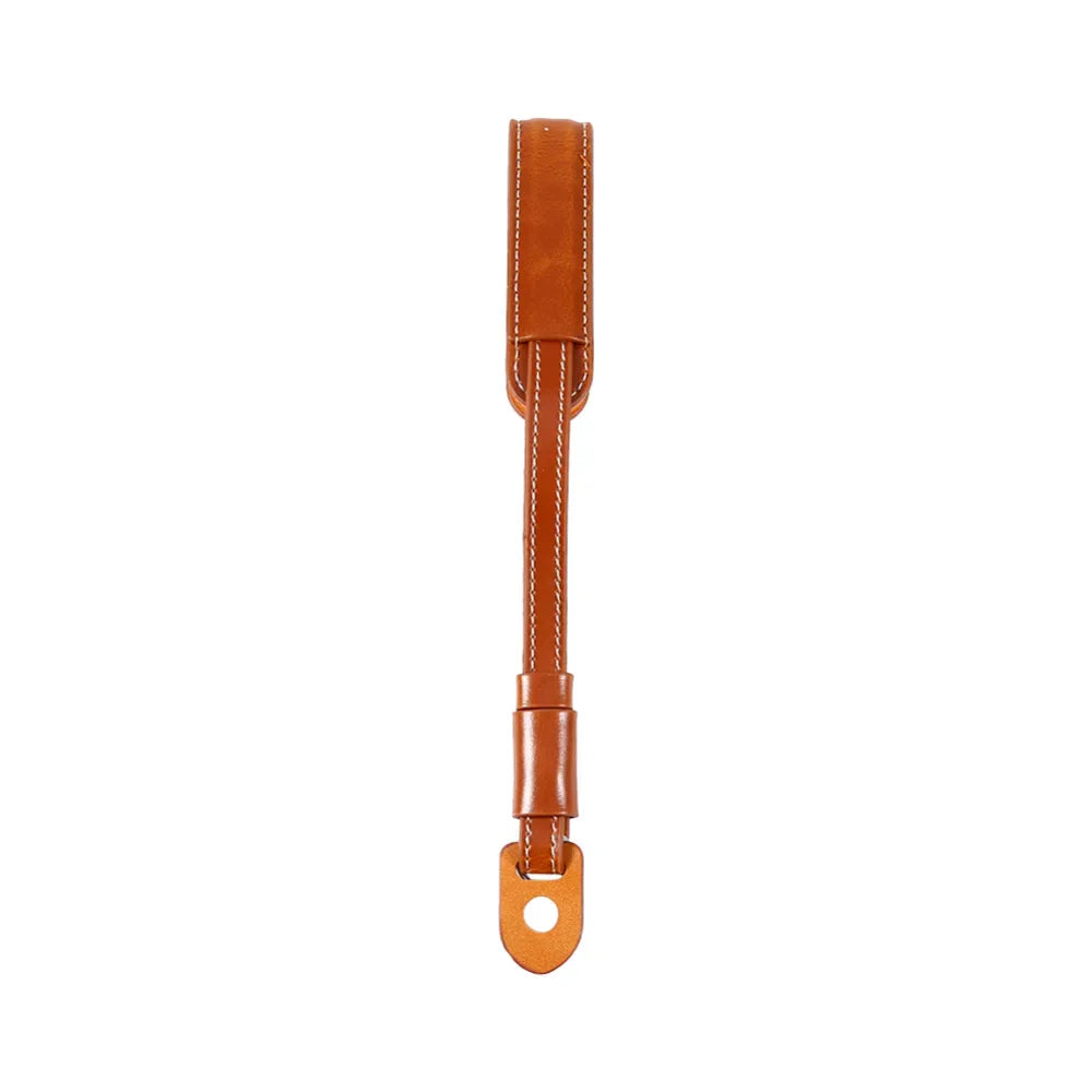 19cm PU Leather Camera Hand Strap For Nikon Fuji For Sony DSLR SLR Camera Wrist Strap - Korvel