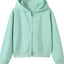 Plus Size Casual Zip-Up Long Sleeve Hoodie
