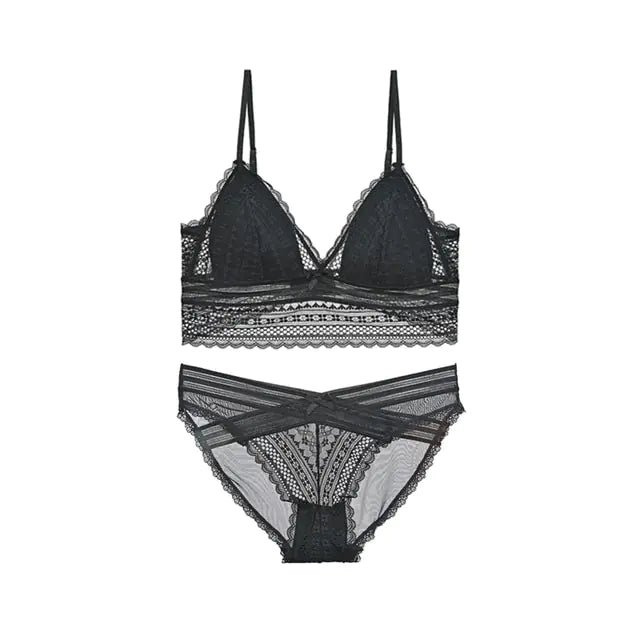 Ensemble de lingerie en dentelle française TERMEZY