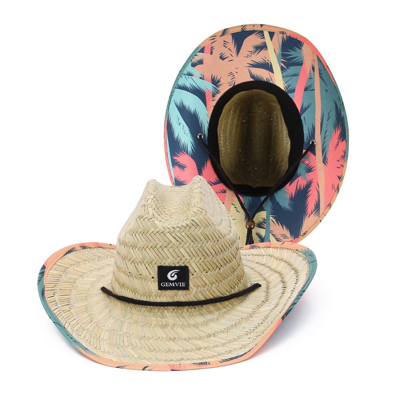 Seaside British Raffia Sun Hat for Summer Adventures
