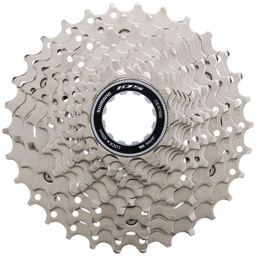 Cassette Shimano 105 CS-HG700-11 - 11 Vitesses 11-34t Argent