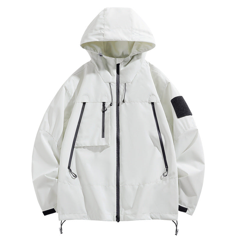 Veste coupe-vent extérieure pour couples pour hommes et femmes