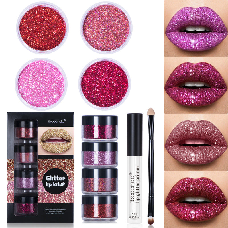 Conjunto de Brillo Labial ibcccndc - Colección de Colores Fríos