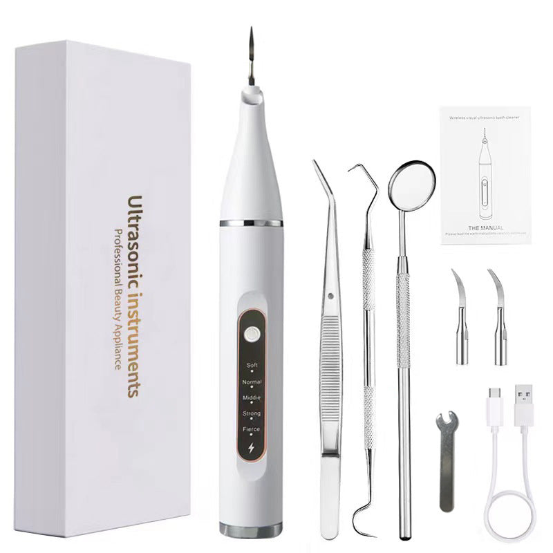 Ultrasonic dental cleaner portable oral care cleaning device stone removal and whitening dental cleaner - Korvel