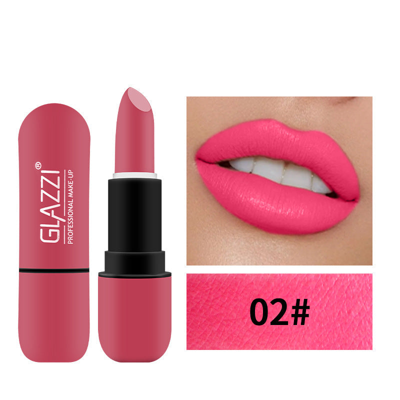 Velvet Air New Capsule Not Easy to Fall Out Lipstick Portable Matte Matte Flame Lipstick - Korvel