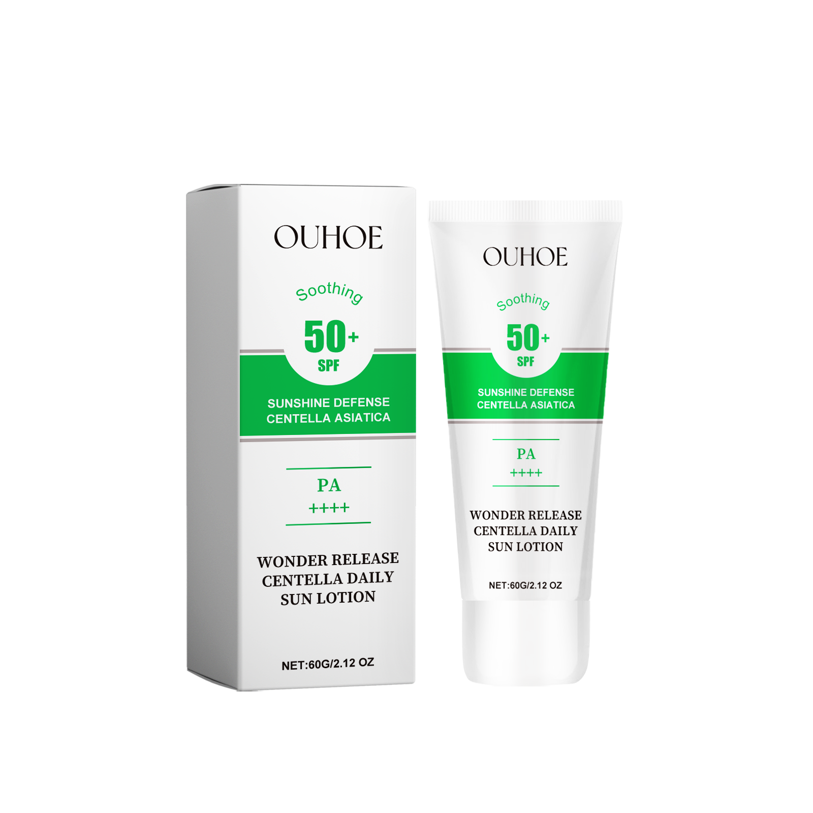 Wonder Release Centella Daily Sun Lotion, Summer Protective Hydrating Mild Isolation Protective Cream - Korvel
