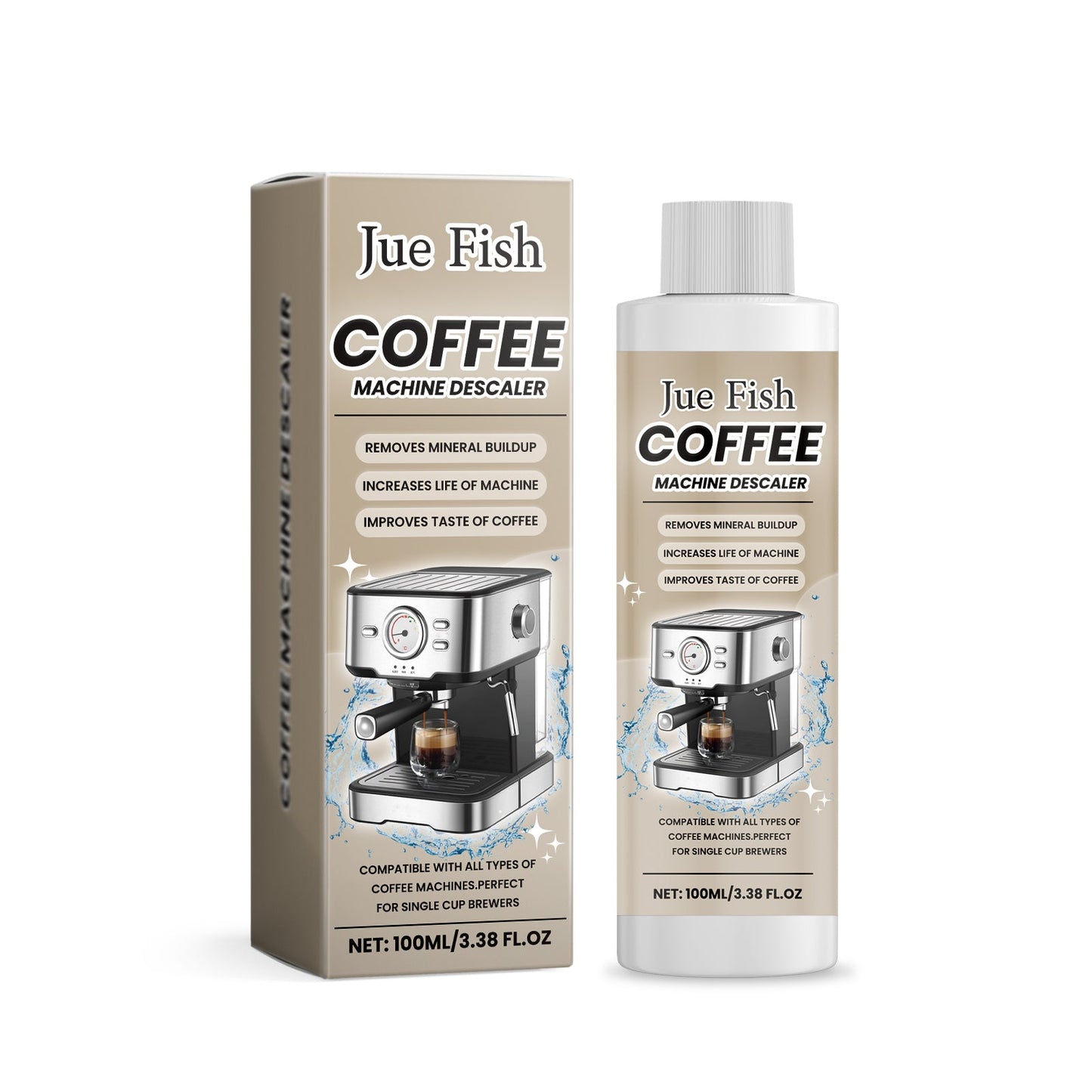 Coffee Machine Scale Remover, Coffee Machine Special Detergent Scale Stain Cleaning And Refurbishing Agent - Korvel