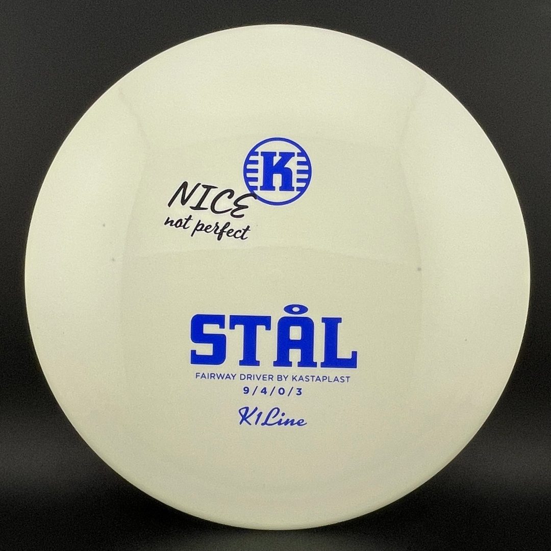 K1 Stål - Nice Not Perfect Disc Golf Driver