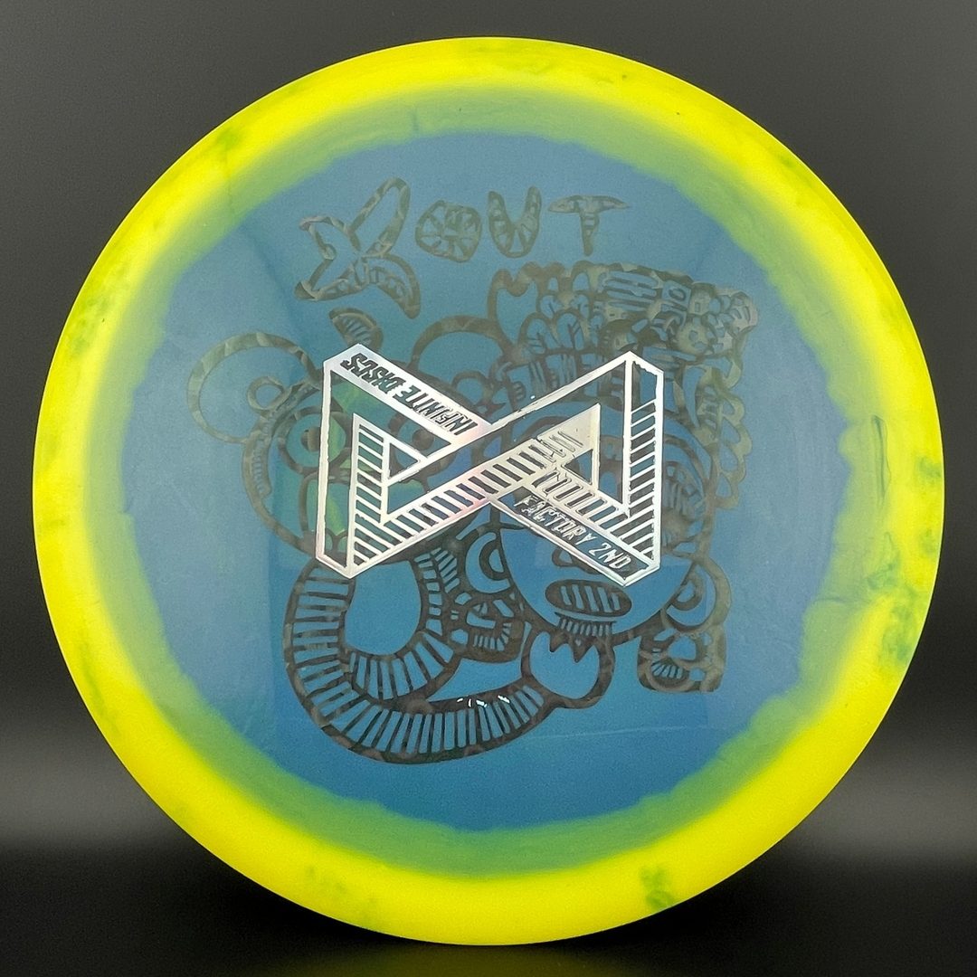 Halo G-Blend Sphinx X-Out - Double Stamp Disc Golf Driver