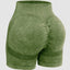 Shorts Actifs Taille Haute Lavés