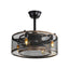 20 inch Caged Ceiling Fan with Lights - Korvel