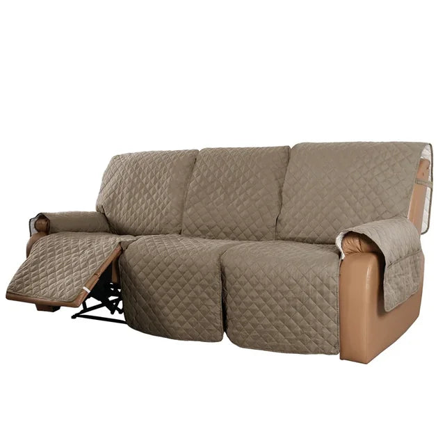1 2 3 Seater Water Repellent Recliner Sofa Covers Pet Kid Sofa Mat Lazy Boy Armchair Cover Relax Lounger Slipcover Couch Towel - Korvel