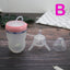 250ml Baby Bottle Kids Cup Silicone Sippy Children Training Cute Baby Drinking Water Straw Feeding Bottle Hands-free Bottle - Korvel