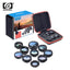 Kit de lentilles universelles APEXEL 10-en-1 pour téléphone