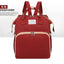Portable Foldable Bed Mommy Bag For Going Out Lightweight And Large Capacity Mother And Baby Bag Backpack - Korvel