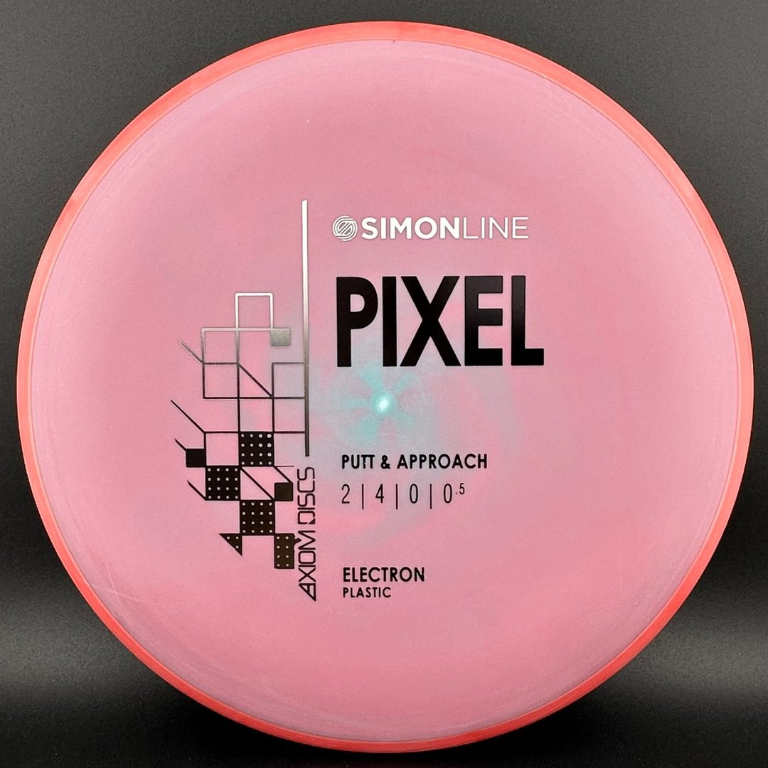 Medium Electron Pixel - Simon Line Disc Golf Putter