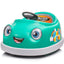 Bumper Car for Kids, 12v Dual Drive 1-6 Years Old Children's Electric Car with Pushrod Dinner Plate  Music Rocking Horse - Korvel