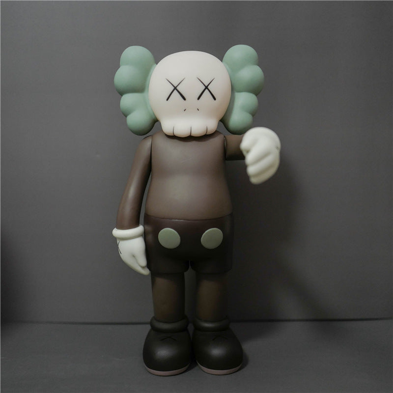 Kaws Sesame Street Doll Living Room High end Light Luxury Trendy Play Violent Bear Desktop Ornament Handmade Cartoon Home Gift - Korvel